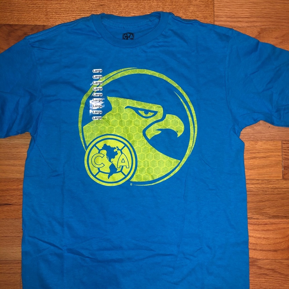 Club America tee youth large and XL